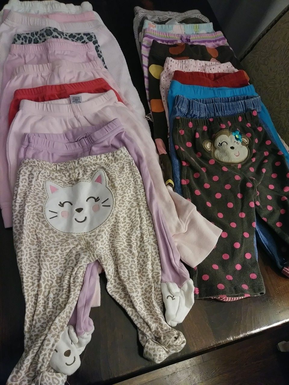 38 piece, 6 to 9 month, baby girls Fall and Winter lot