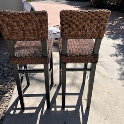 6 Chairs- 2 High Back 