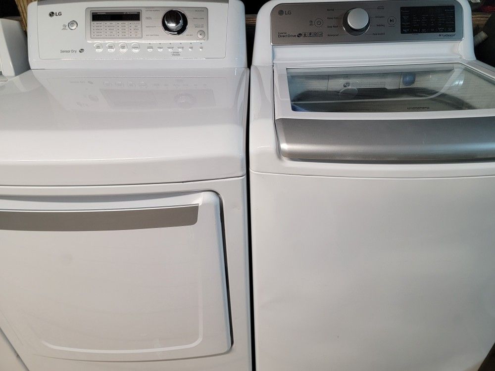 LG Washer And Dryer