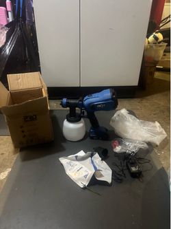 battery power paint sprayer