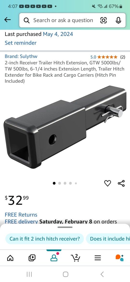19 Inch Extension