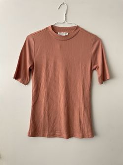 Mock turtle neck top new size S