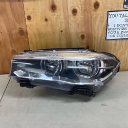 2015-2019 BMW X6 Left LED Adaptive Headlight OEM