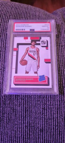 Shaedon Sharpe #207 rookie psa 10
