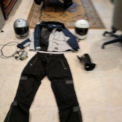 BMW Armour Insert Riding Gear(XL) $1200 When New (Suit)