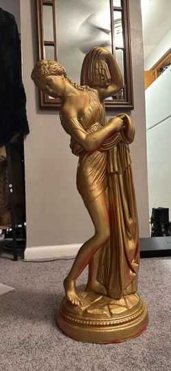 Vintage plaster statue