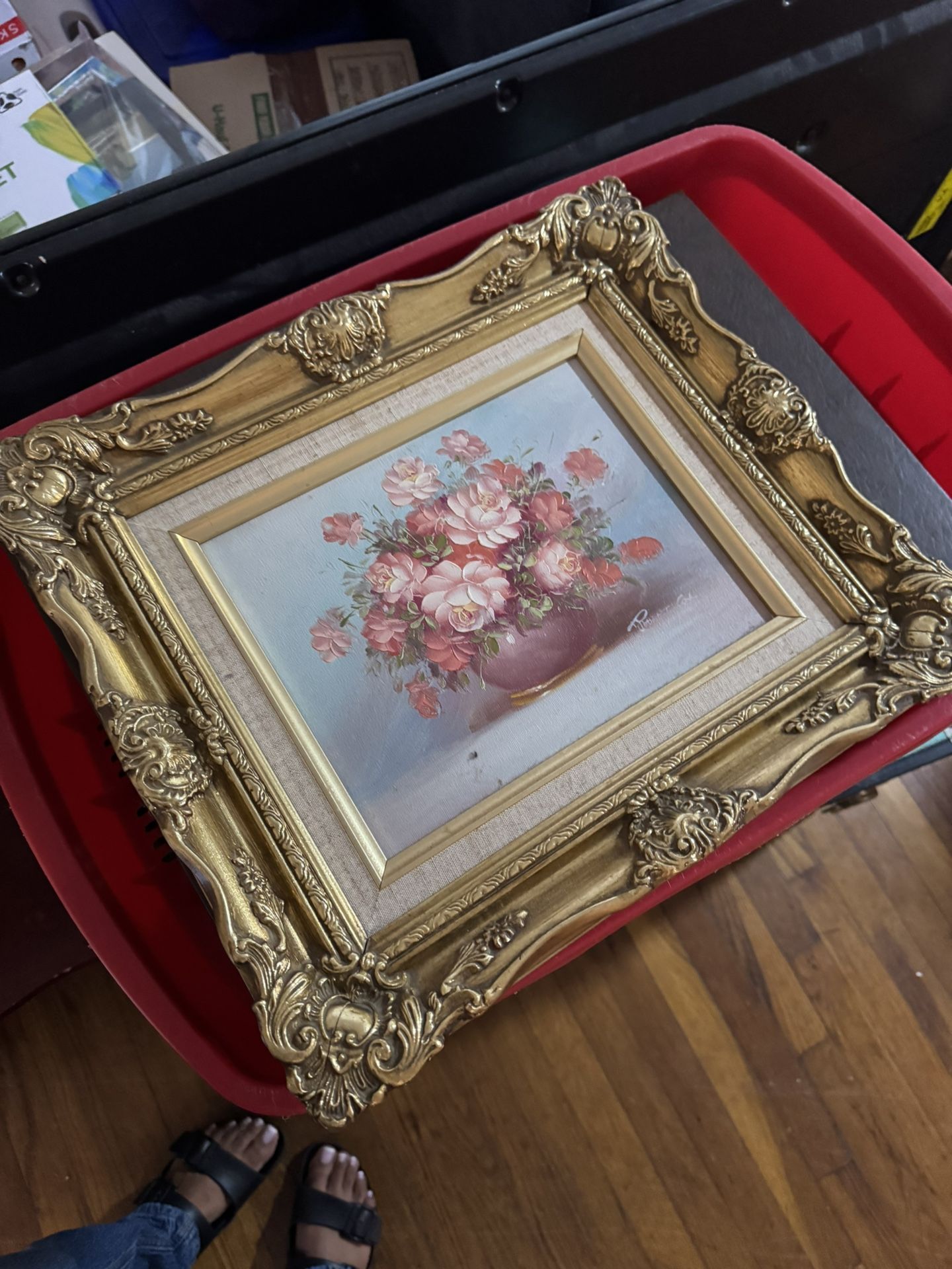Original Peter Cox Painting On Canvas