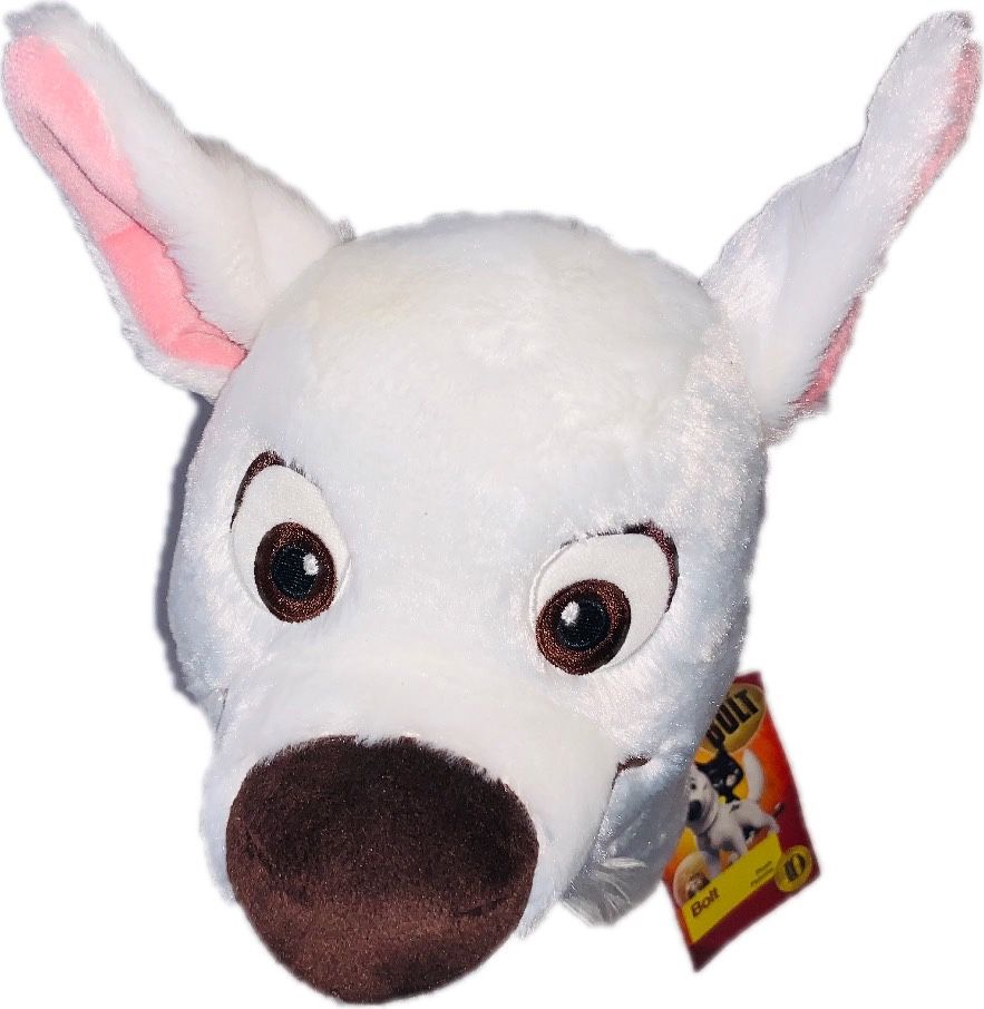 NWT Disney Store Bolt Plush Stuffed Animal Toy for Kids, Disney Parks Lovers (Walt Disney World “WDW”/Disneyland), Collectors) Games & Toys 14 Inches