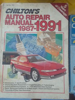 Chiltons manual for GM