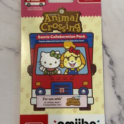 Nintendo Animal Crossing Sanrio Collaboration Pack Amiibo NEW & FACTORY SEALED