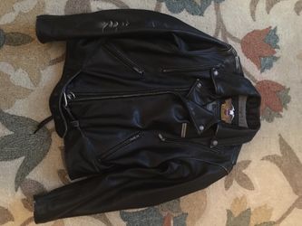 Harley Leather Jacket, size M