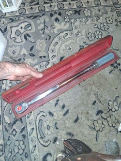 Snap-on CLICK-TYPE torque wrench