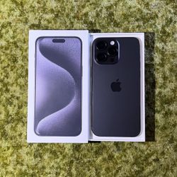 iPhone 15 Pro Max | 512GB | Black Titanium | Factory Unlocked