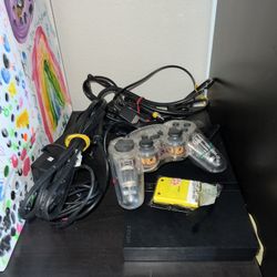 Ps2 Slim With Controller 