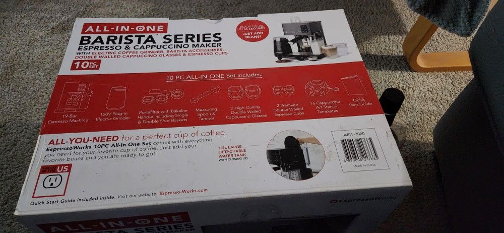 Espresso & Cappuccino Maker