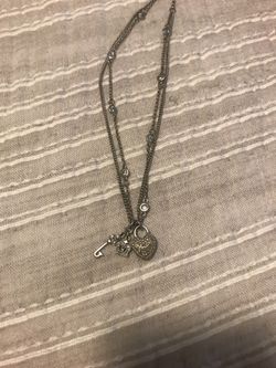 Juicy couture necklace and charms