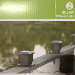 Solar Pathway Lights New 6 Pack