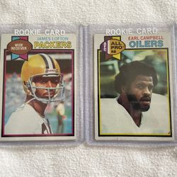 Pair Of 1979 Topps Football Rookie Cards