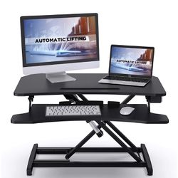 Electric Adjustable Standing Computer Desk 