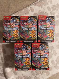 Pokemon Trading Card Game Chaos Rising Booster Bundle