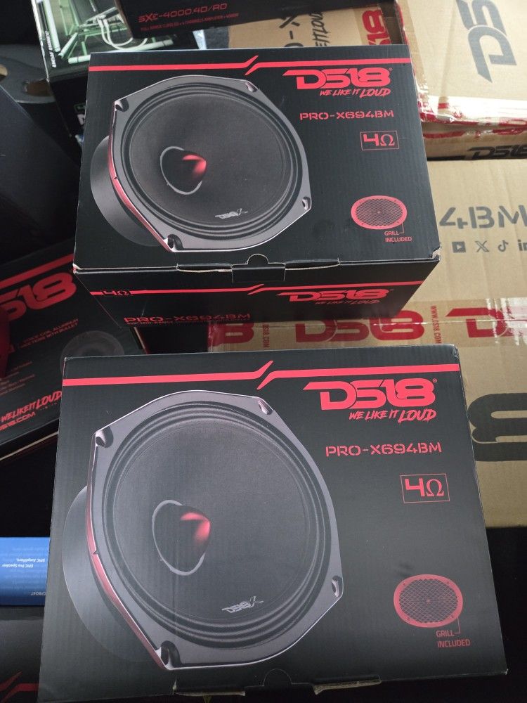 Ds18 6x9 Pair New $140 Firm