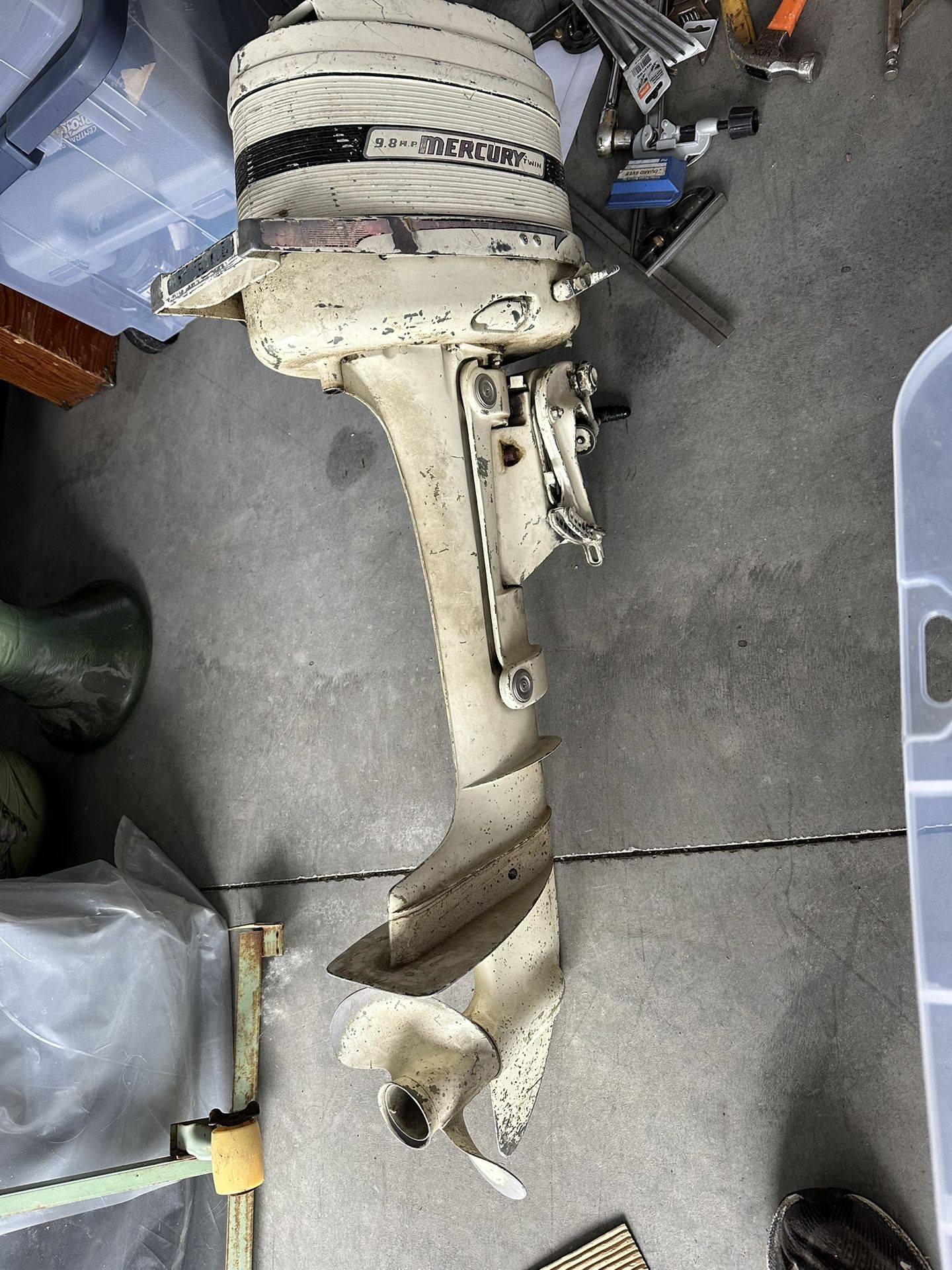 Mercury 110 9.8 Hp Trolling Motor (1960s)