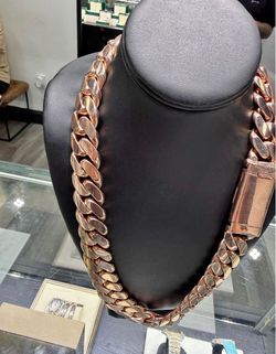 Miami Cuban Link - Rose Gold 687 Grams