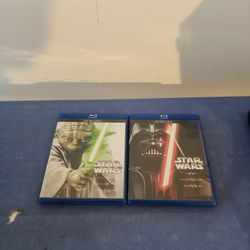 Star Wars Blue Ray/DVD Trilogys 