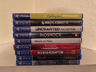 PS4 games  (Throw an offer)