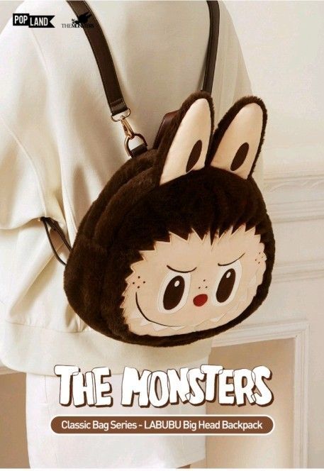 Pop Mart Classic Bag Series- LABUBU Big Head
Backpack