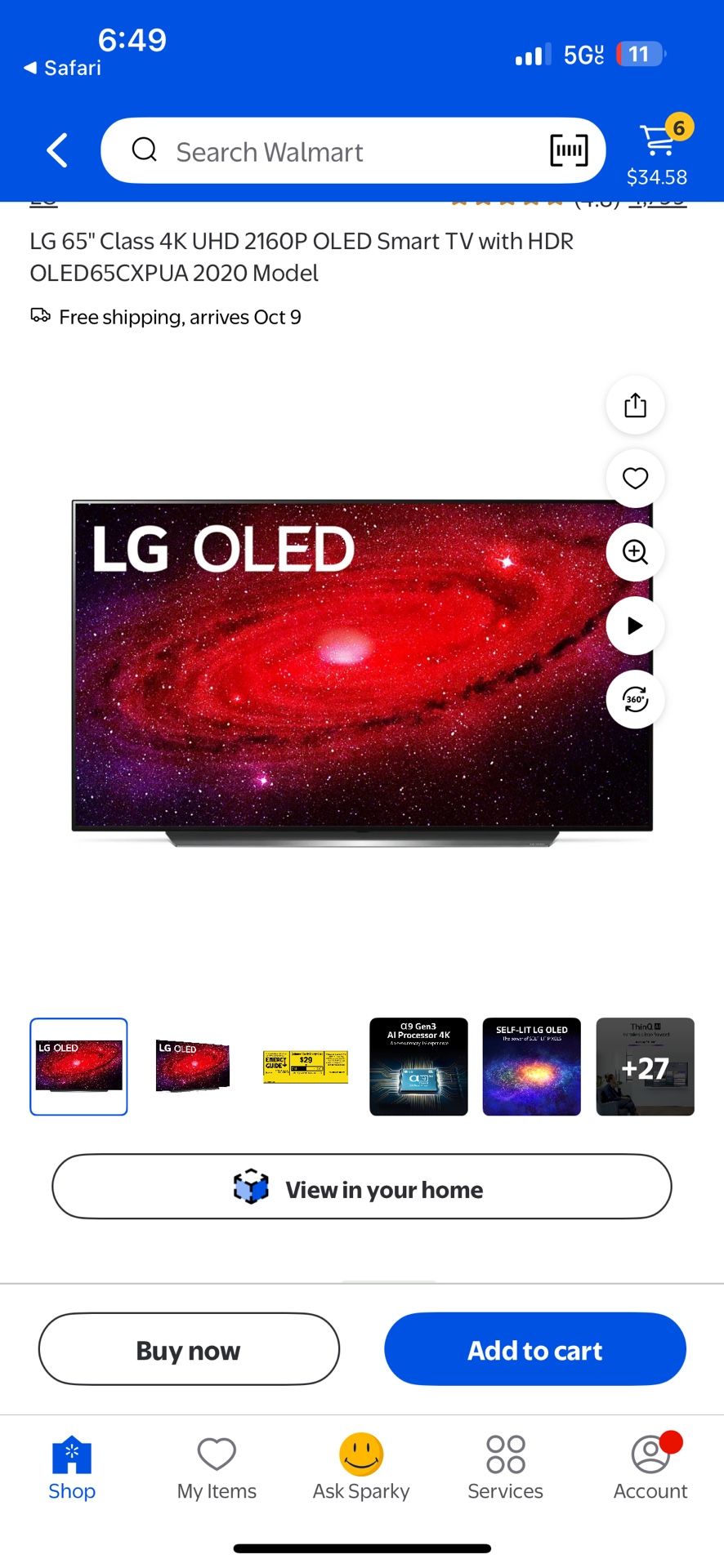 LG Oled CX