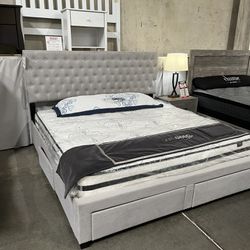 King Bed With mattress! 
