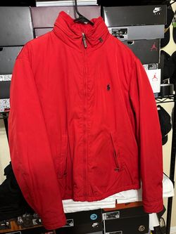 Polo Ralph Lauren Red Zip-Up Jacket