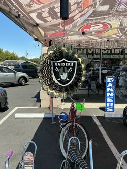 Raiders Wind Spinner