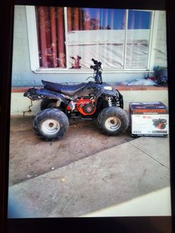 Mini quad (new 224 predator engine) 700$ firm