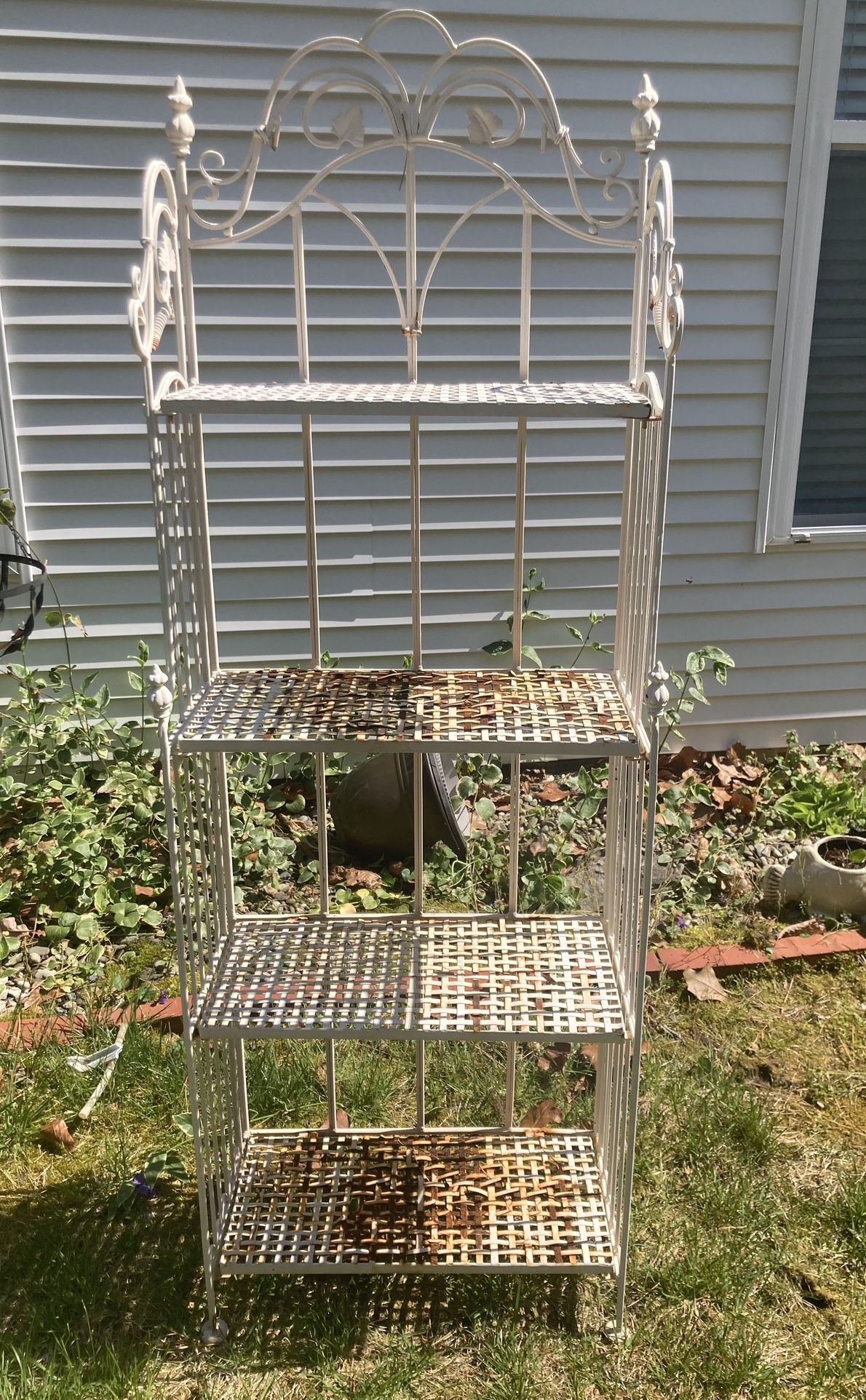 Three Tier Metal Plant Stand