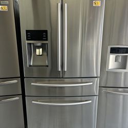 SAMSUNG 36” FRENCH DOOR REFRIGERATOR (NO ICE)