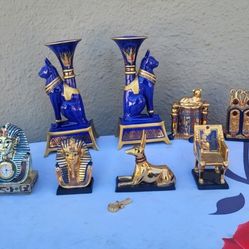 10 24k Gold plated Franklin Mint, Mixed collections Limited series