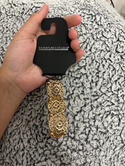 Signature Studio Gold Coin Stretch Bracelet