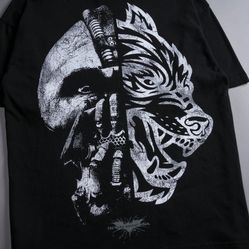 New Darc Sport X Bane [Med] BORN IN IT V2 "PREMIUM" OVERSIZED TEE BLACK