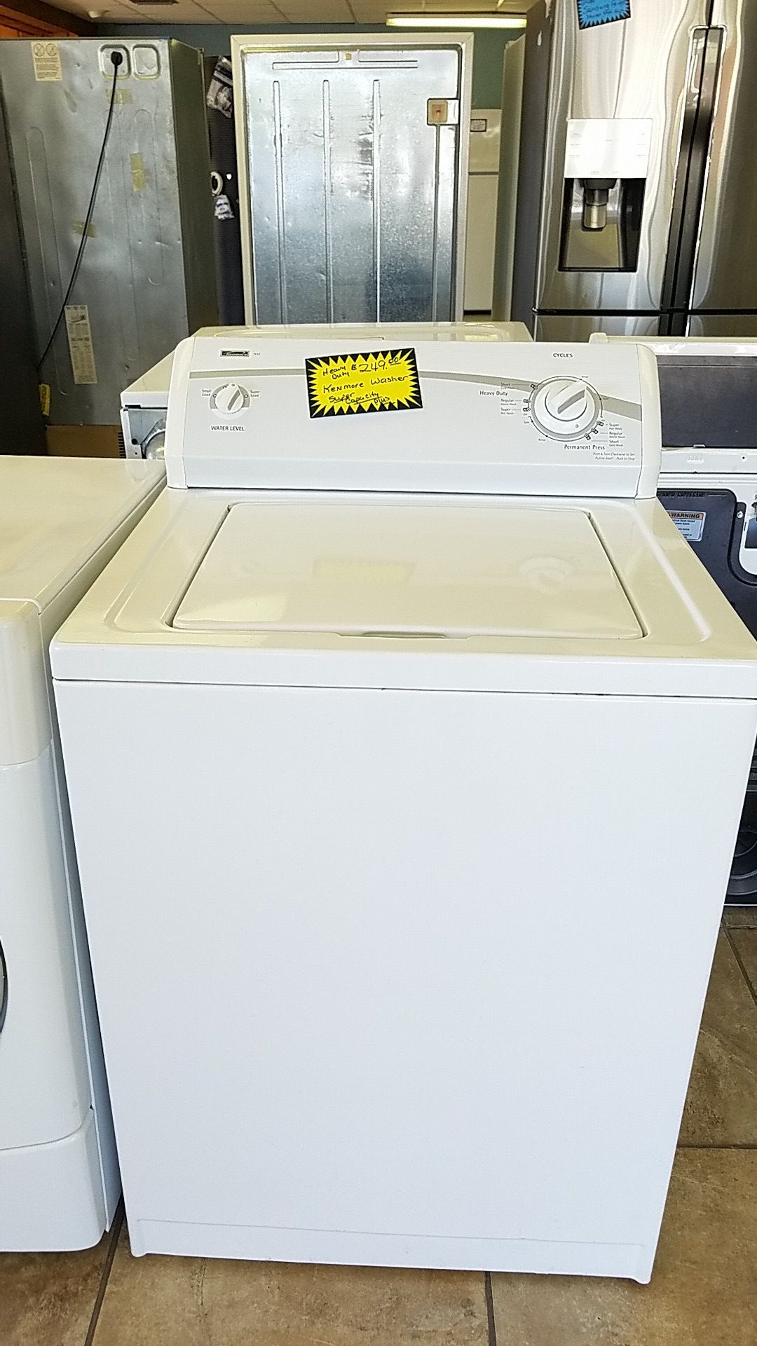 Heavy duty Kenmore washer