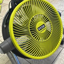 Ryobi 18v Hybrid Cordless Canon Fan Tool Only 