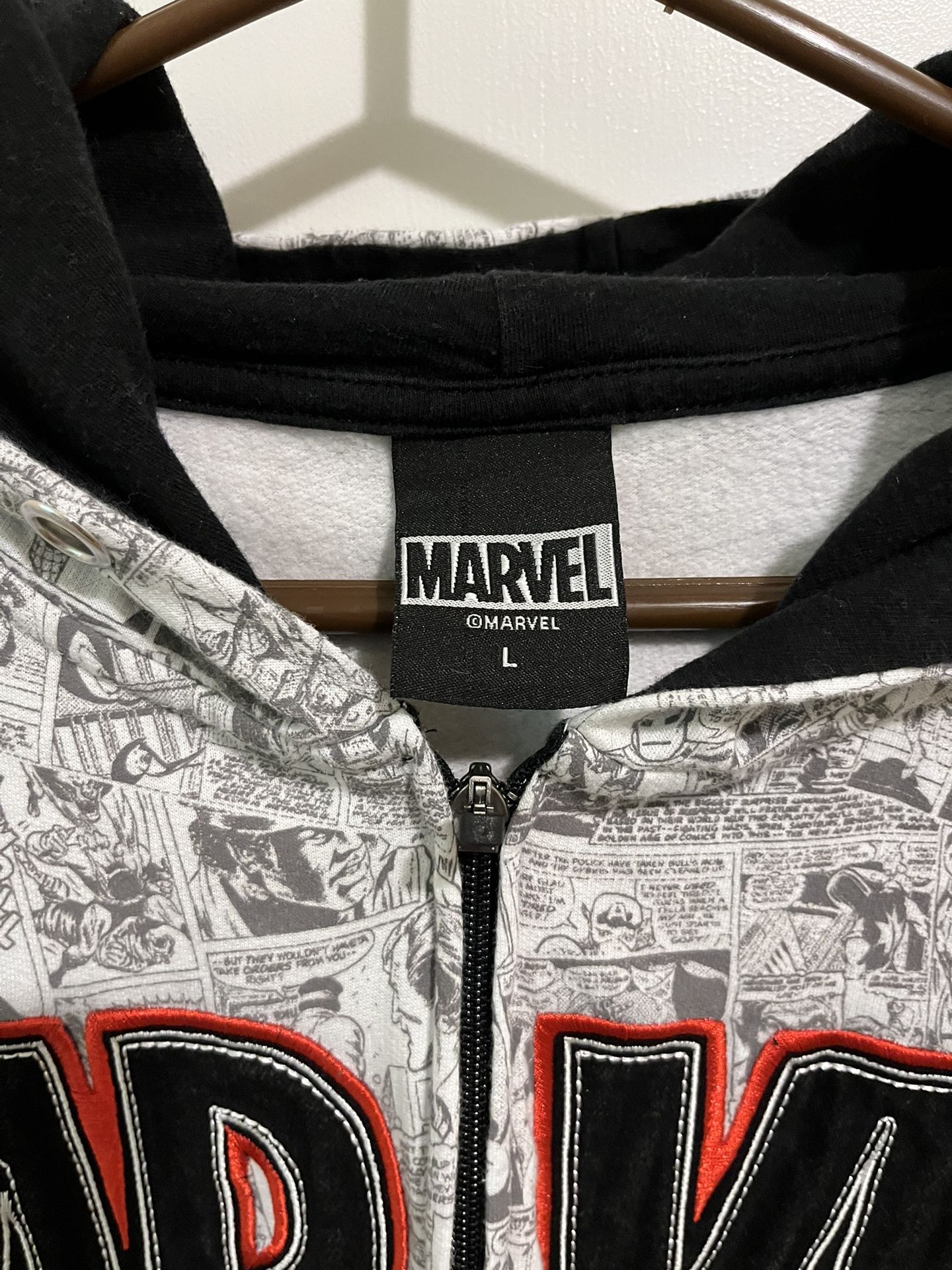 Marvel Zip Up Hoodie