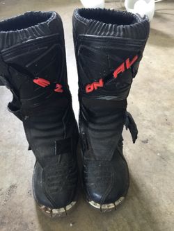 Never worn Moto cross girls boots