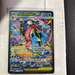 2026 Pokémon Chaos Rising Mega Greninja ex SIR