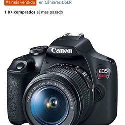 Canon EOS Rebel T7 Cámara DSLR