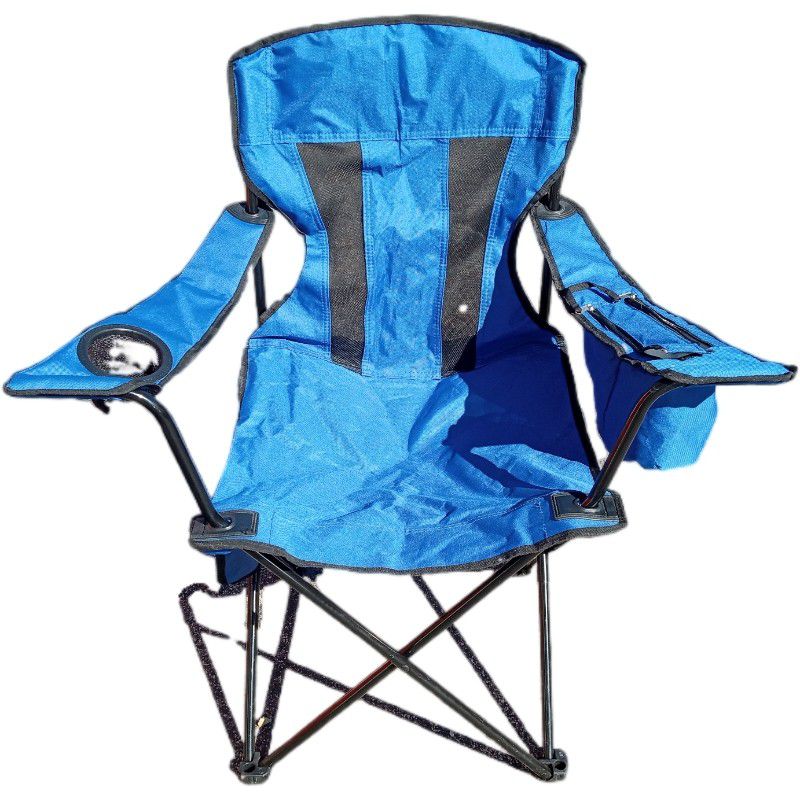 Comfortable Blue Folding Director's Chair and Bag!