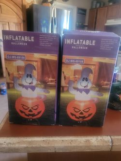 NEW 5 Ft. Height Halloween Inflatables.