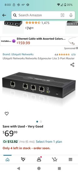 Ubiquiti Edge Router Lite