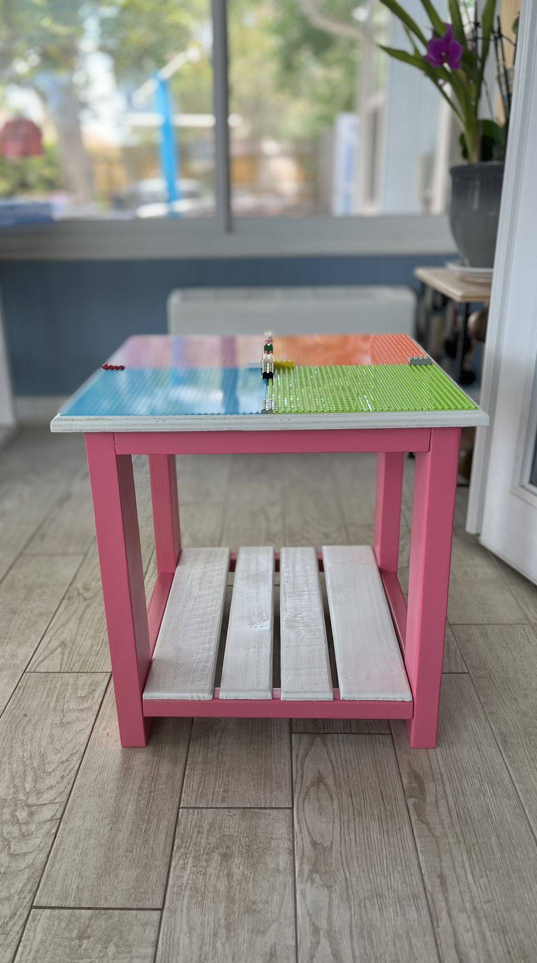 Hand Built Lego Table